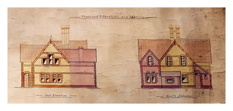 The Proposed Alterations and Additions to the Mission Church for Seamen at Penarth Dock.