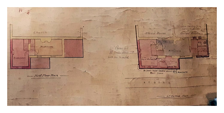 The Proposed Alterations and Additions to the Mission Church for Seamen at Penarth Dock.