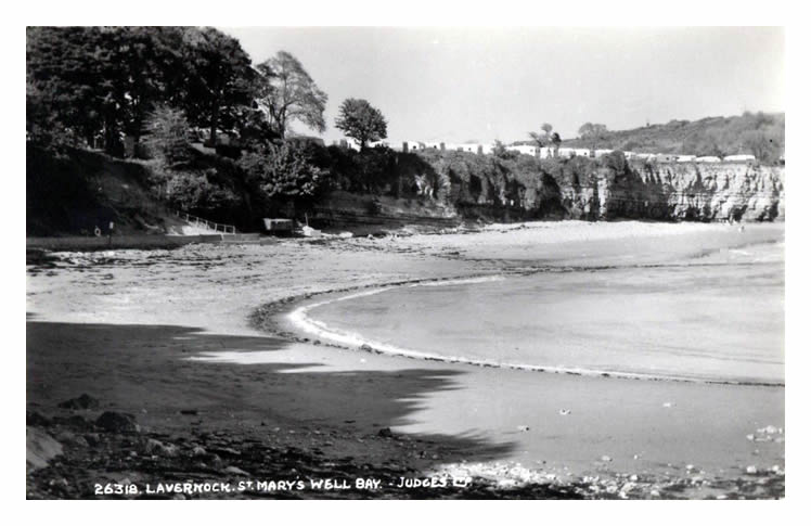 Lavernock - St. Mary's Well Bay.