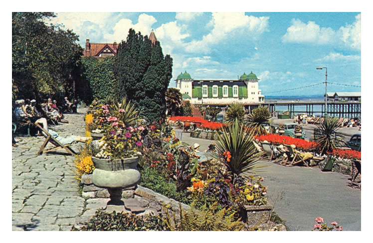 Esplanade Gardens and Marina Pavilion, Penarth.