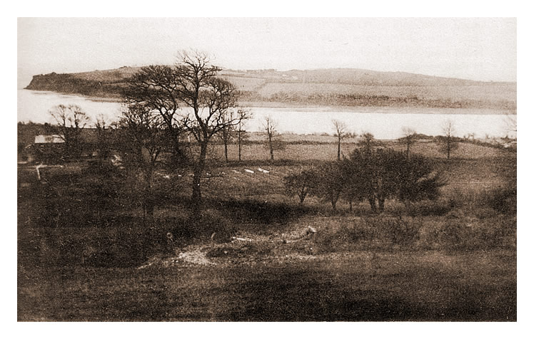 The eastern end of Barry Island as seen across the waters of the Barry Sound. 