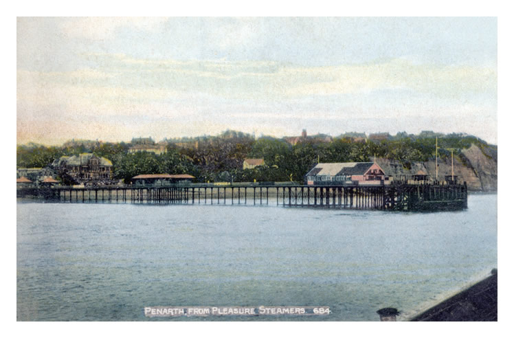 Penarth from Pleasure Steamers.