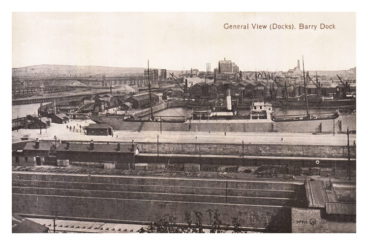 General View (Docks) - Barry Dock.