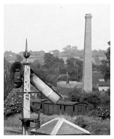 Another view of the Chimney of the Gwalia Brickworks Hoffmann Kiln