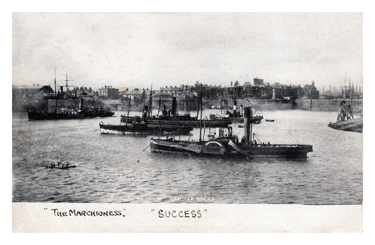 'The Marchioness' & 'Success' - Cardiff Docks.