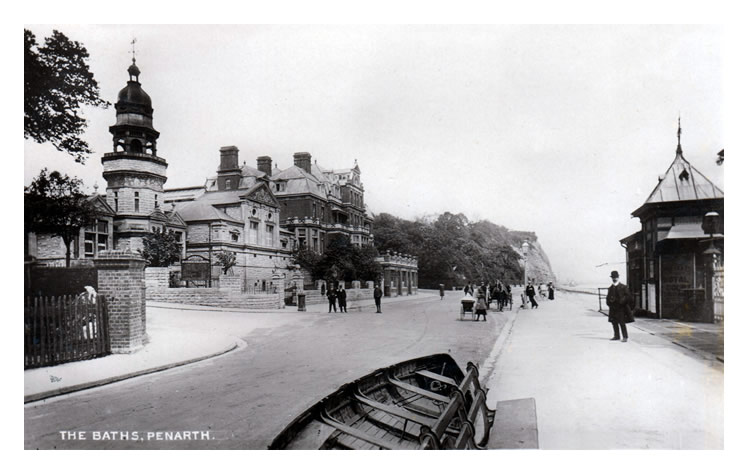 The Baths, Penarth c.1905.