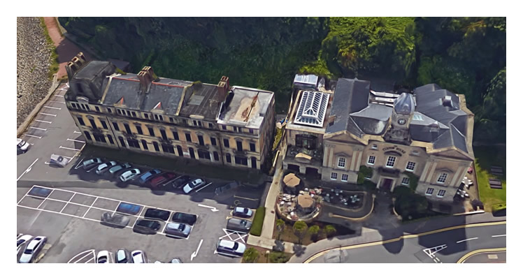 Mercantile Marine Office Building (and Customs House) at Penarth Dock entrance