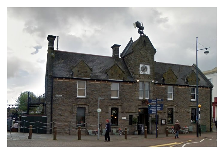 2017 - Pilotage Offices situated in Stuart Street, Bute Docks, Cardiff.