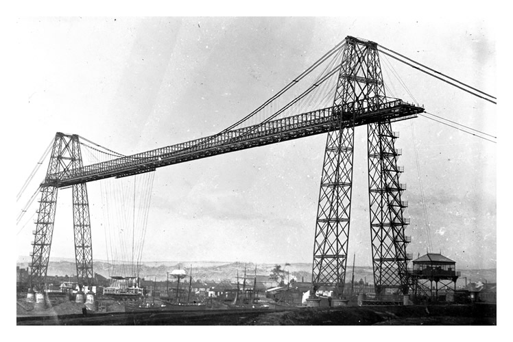Newport Transporter Bridge.