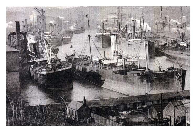 Penarth Docks.