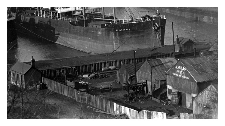 Alfred Hill Works at Penarth Dock