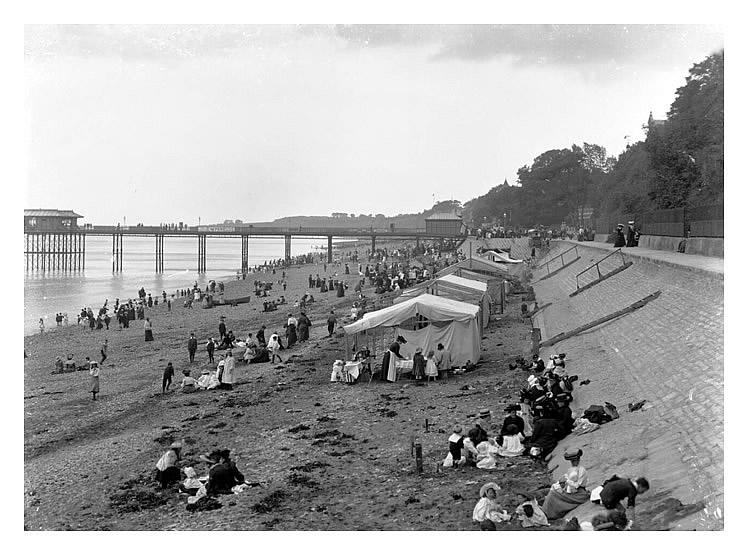 Penarth Beach.