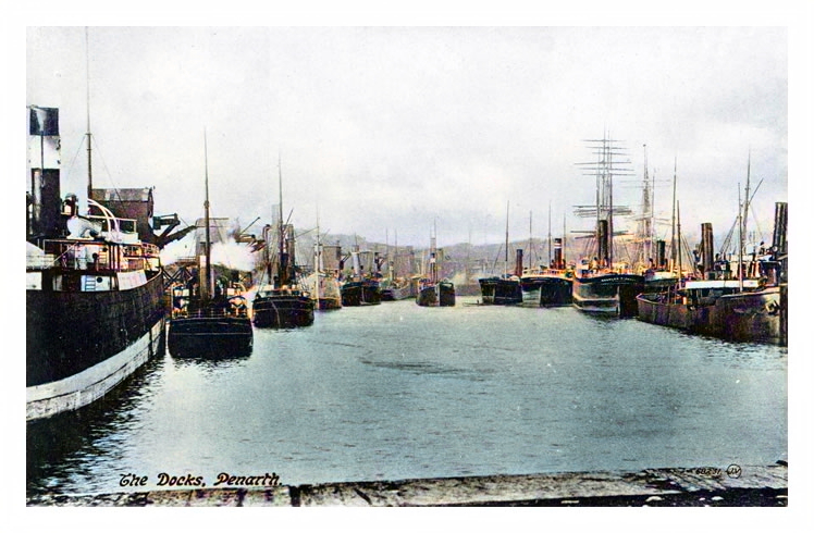 General View of Penarth Dock.