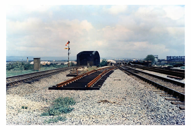 1966 - Ely river bridge, Llandough sidings.