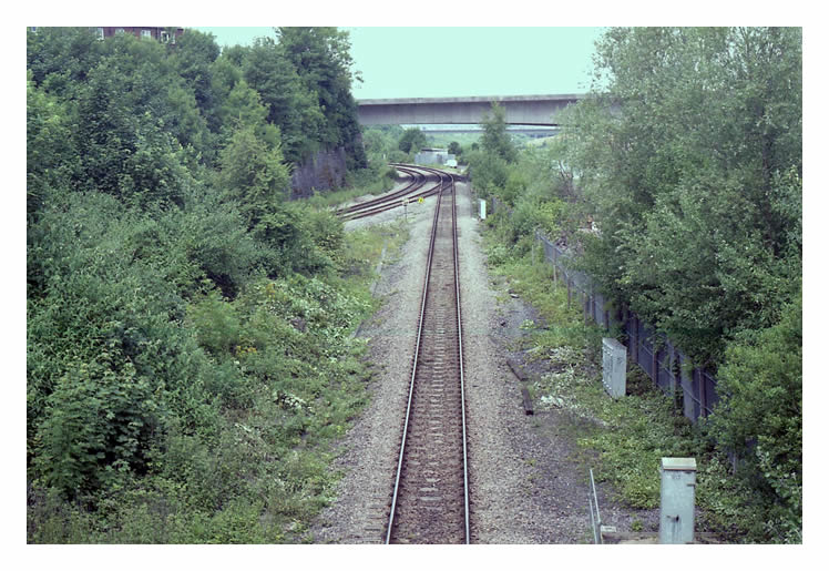 2006 - Access Road overbridge adjacent to Cogan Junction & former Penarth Dock station.