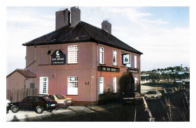 The Red House, the first and last house on the Ely River, now in the middle of nowhere! 