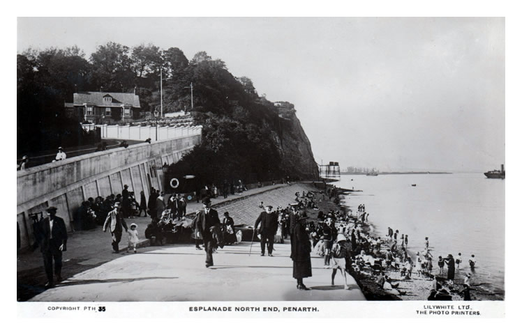 Esplanade North End, Penarth.
