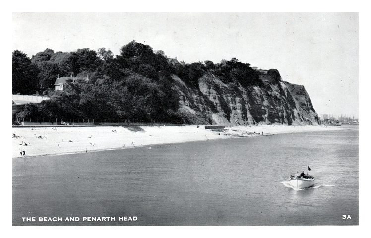 c.1960's - The Beach and Penarth Head .