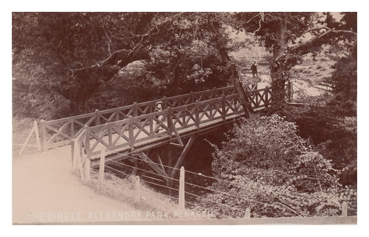 The Dingle, Alexandra Park, Penarth.