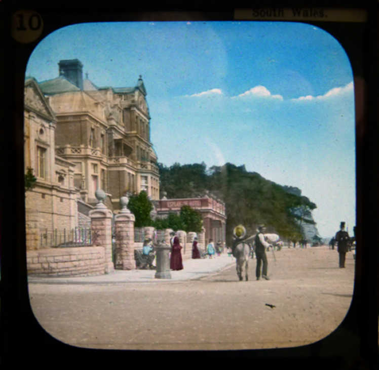 c.1900 - Esplanade Hotel and Penarth Head.