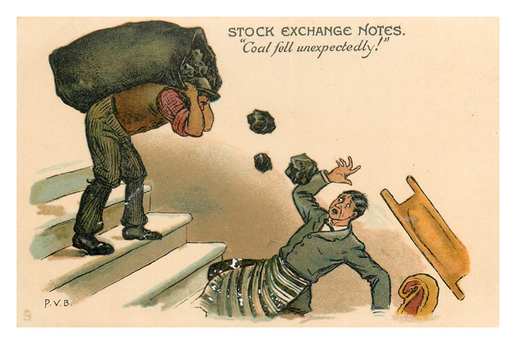 1903 - Stock Exchange Notes - Coal fell unexpectedly!