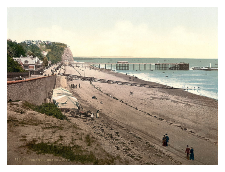 Early 1900's - Penarth Beach & Pier.