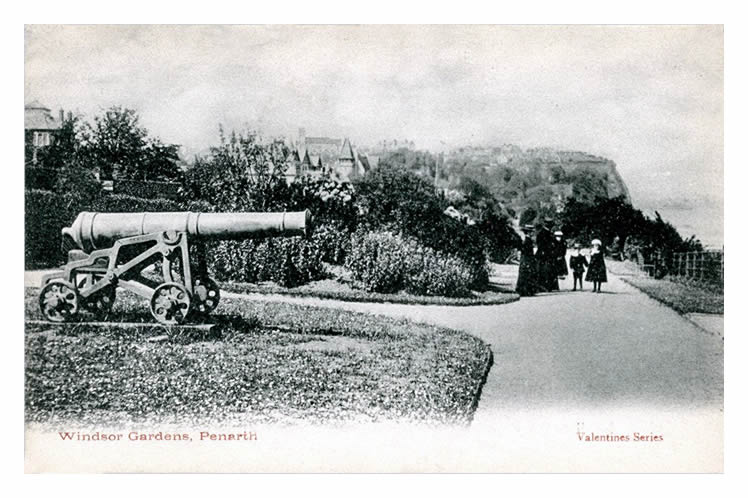 Windsor Gardens, Penarth - The Cannon.