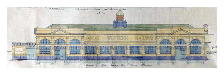 1933 - G.W.R. Cardiff General Station Alterations.