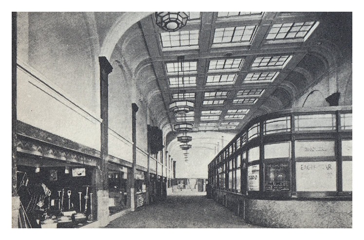 Cardiff General Station - booking hall.