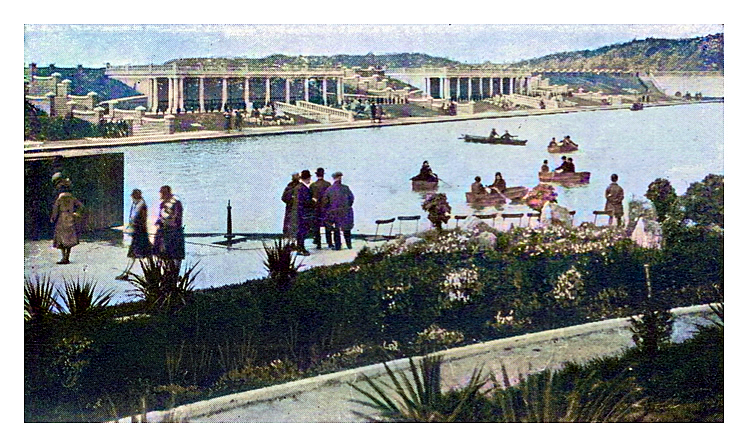 'The Boating Lake, Barry Island'