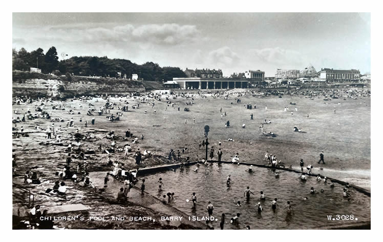 Children's Pool and Beach, Barry Island.