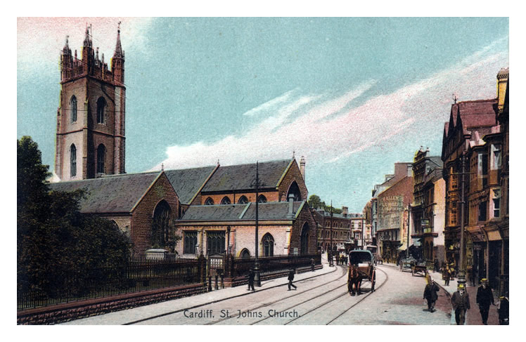 Cardiff. St. John's Church.