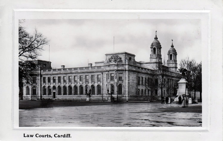 Law Courts, Cardiff.