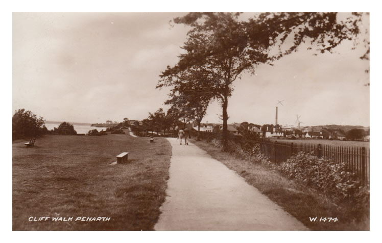 Cliff Walk Penarth.
