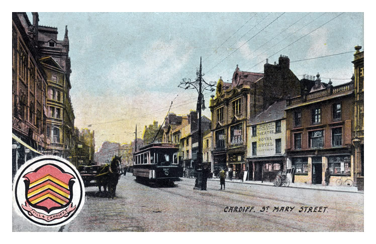Cardiff, St. Mary Street.