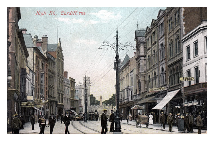 High Street, Cardiff.