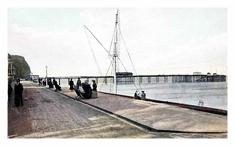 Penarth Esplanade and Pier.
