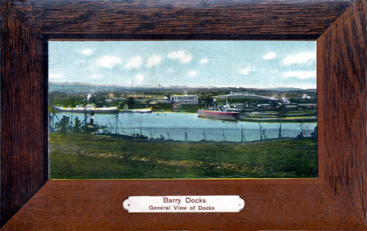 Barry docks - General View of the Docks.