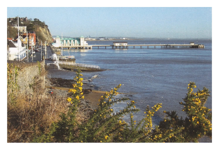 Penarth Beach, Pier and RNLI Station.