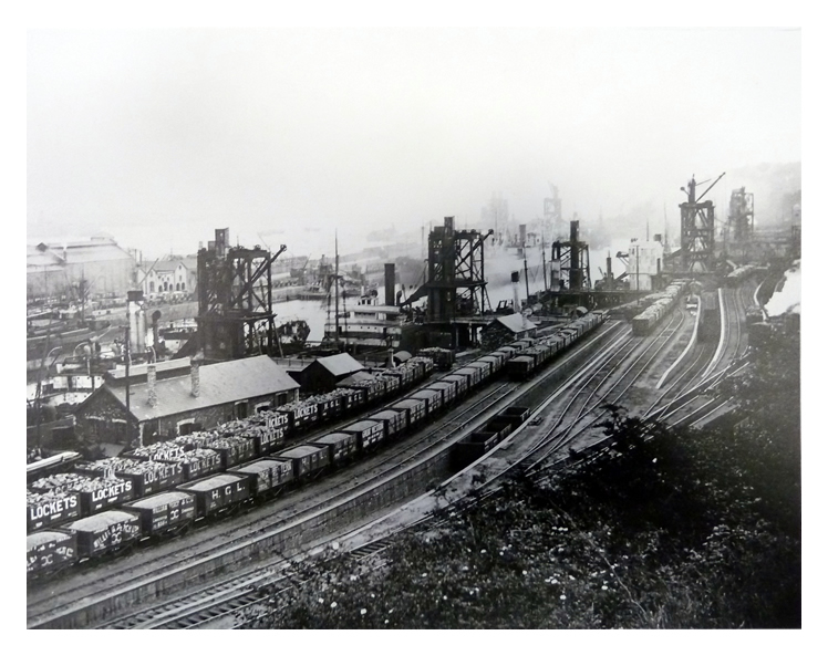 c.1924 - Penarth Dock.