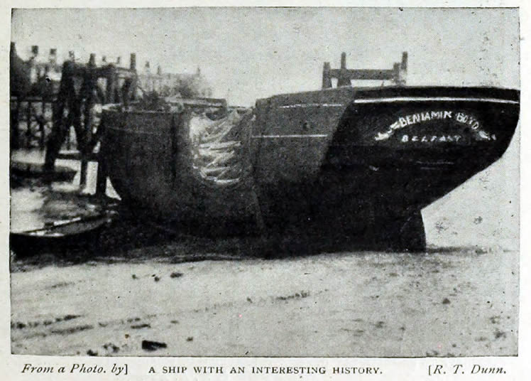 1908 - s.v. 'Benjamin Boyd' of Belfast - A ship with an interesting history.