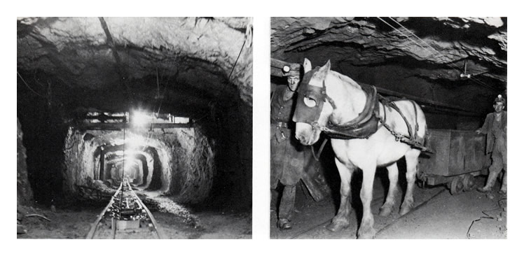 The mine at Llanharry supplied the works with many thousands of tons of good quality ore.
