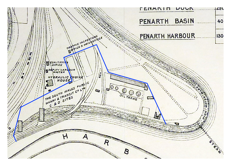 1895 - Penarth Dock and Harbour.