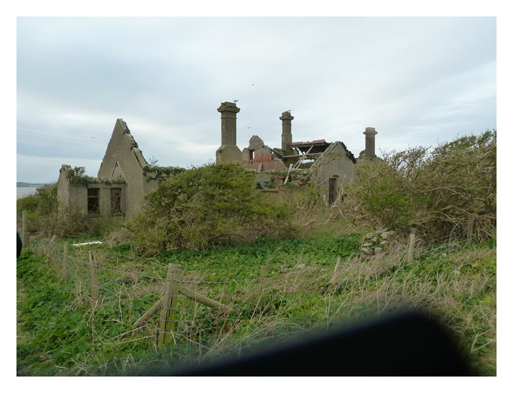The Cholera Hospital - an external view! 