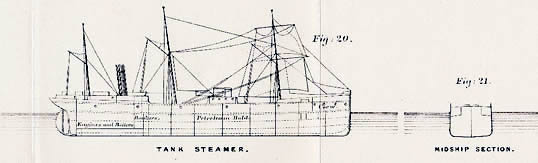 Tank steamer.