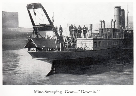 Mine-Sweeping Gear - "Devonia."