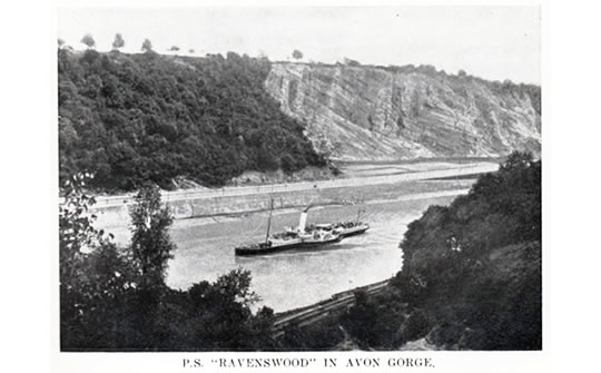 P,S. "Ravenswood" in Avon Gorge.