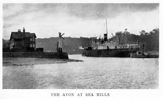 The Avon at Sea Mills.