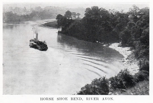 Horse Shoe Bend, River Avon.