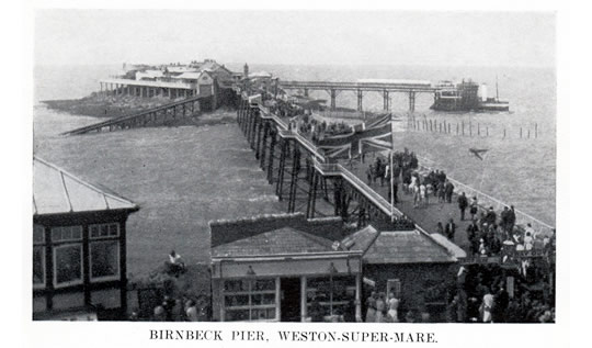 Birnbeck Pier, Weston-super-Mare.